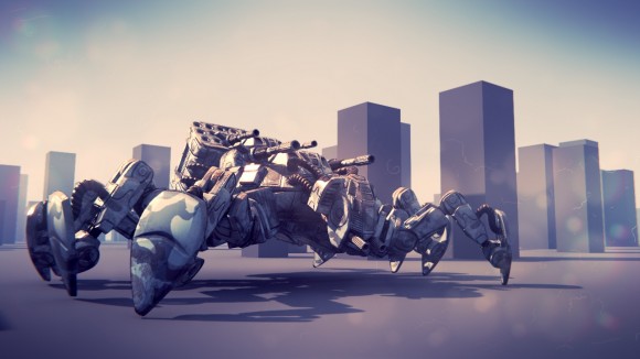 remote drone spider