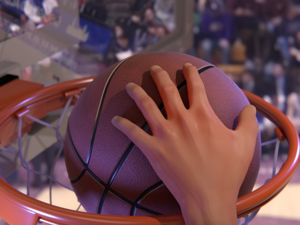 the dunking moment