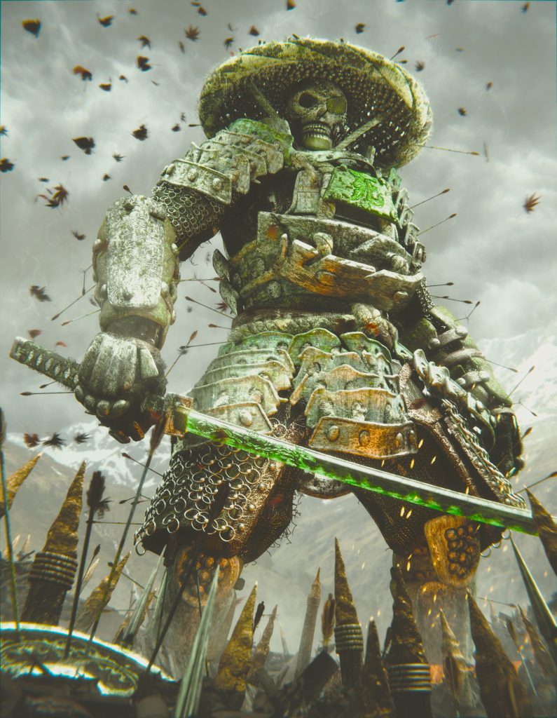 Giant-Samurai-Rampages-by-Jesse-Gayanilo-converted-from-png-to-jpeg