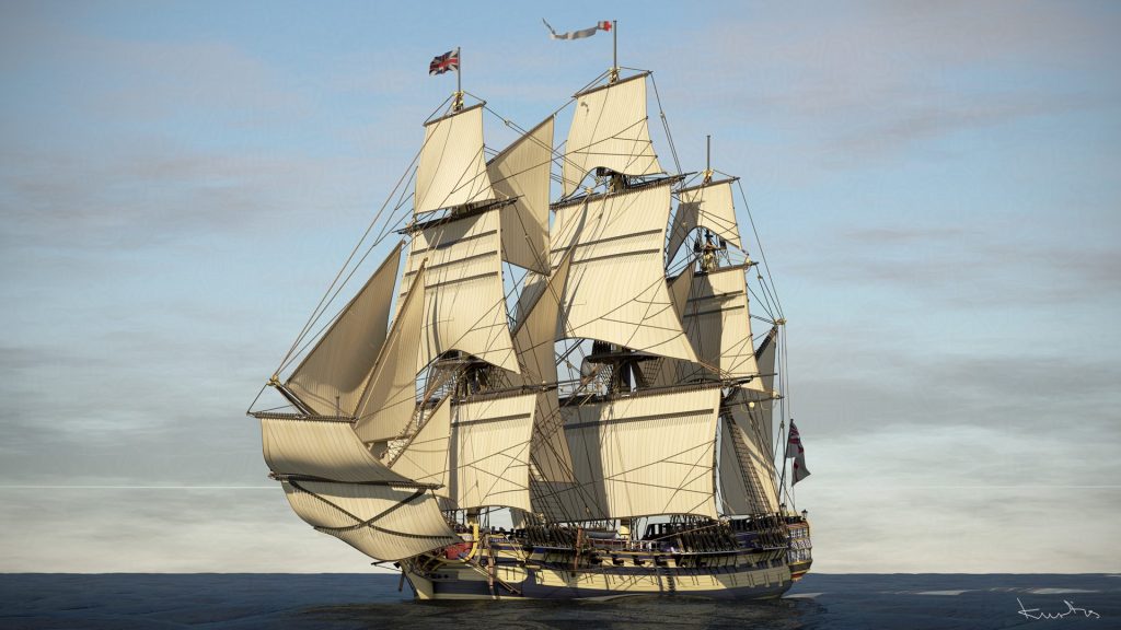 HMS Gorgo - Ship of the Line | 3rd Rate
