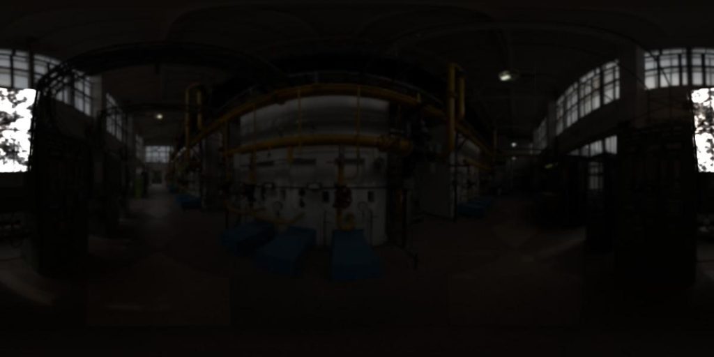 A low-res, 8-bit preview of the generated HDRI map. It was a surprisingly simple setup, but simplicity often is the best solution.