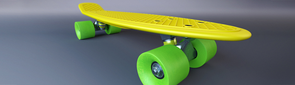 Plastic Skateboard