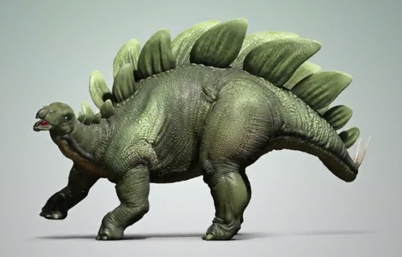 stegosaurus 3d
