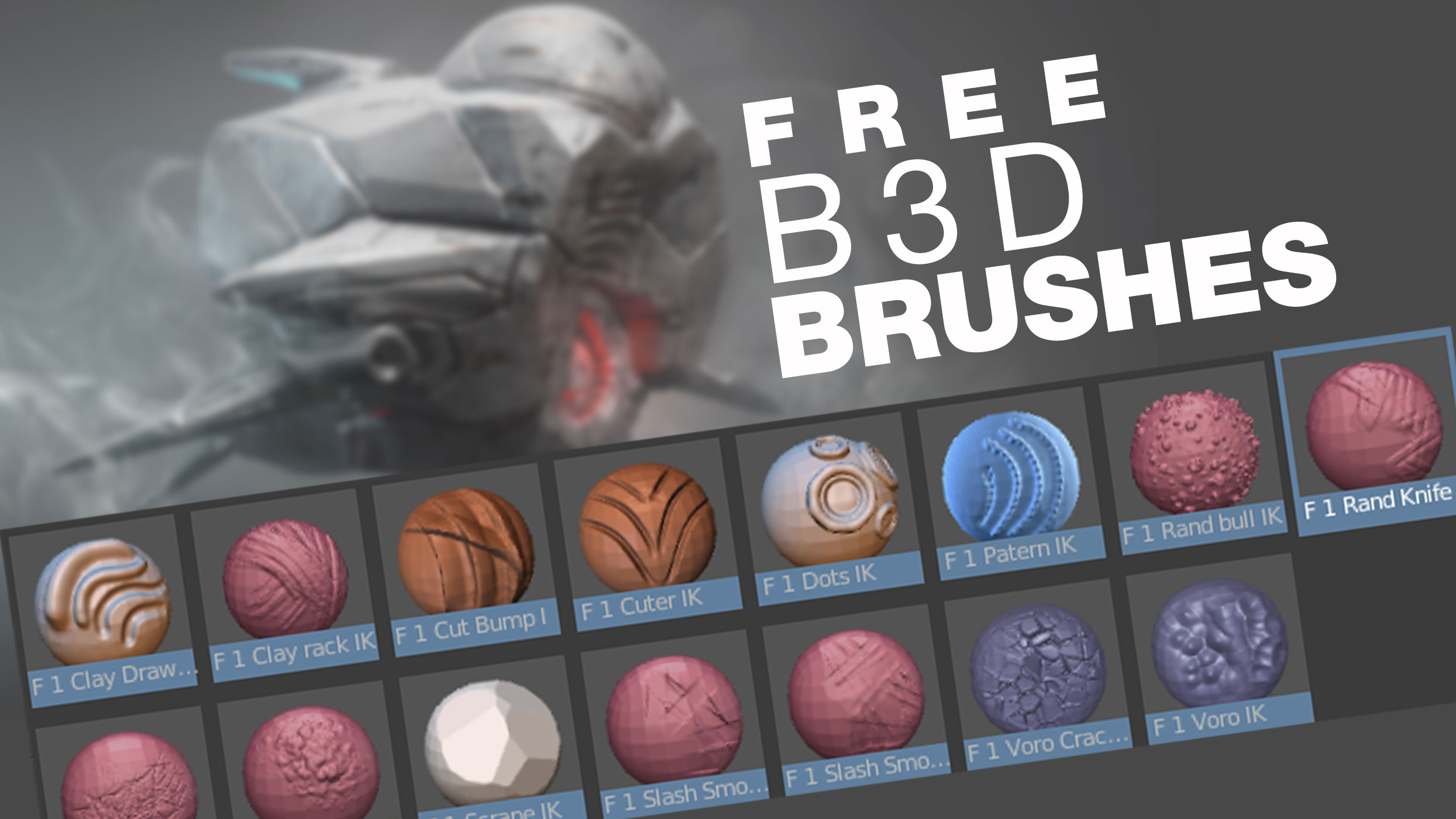 Free Blender Brushes - BlenderNation