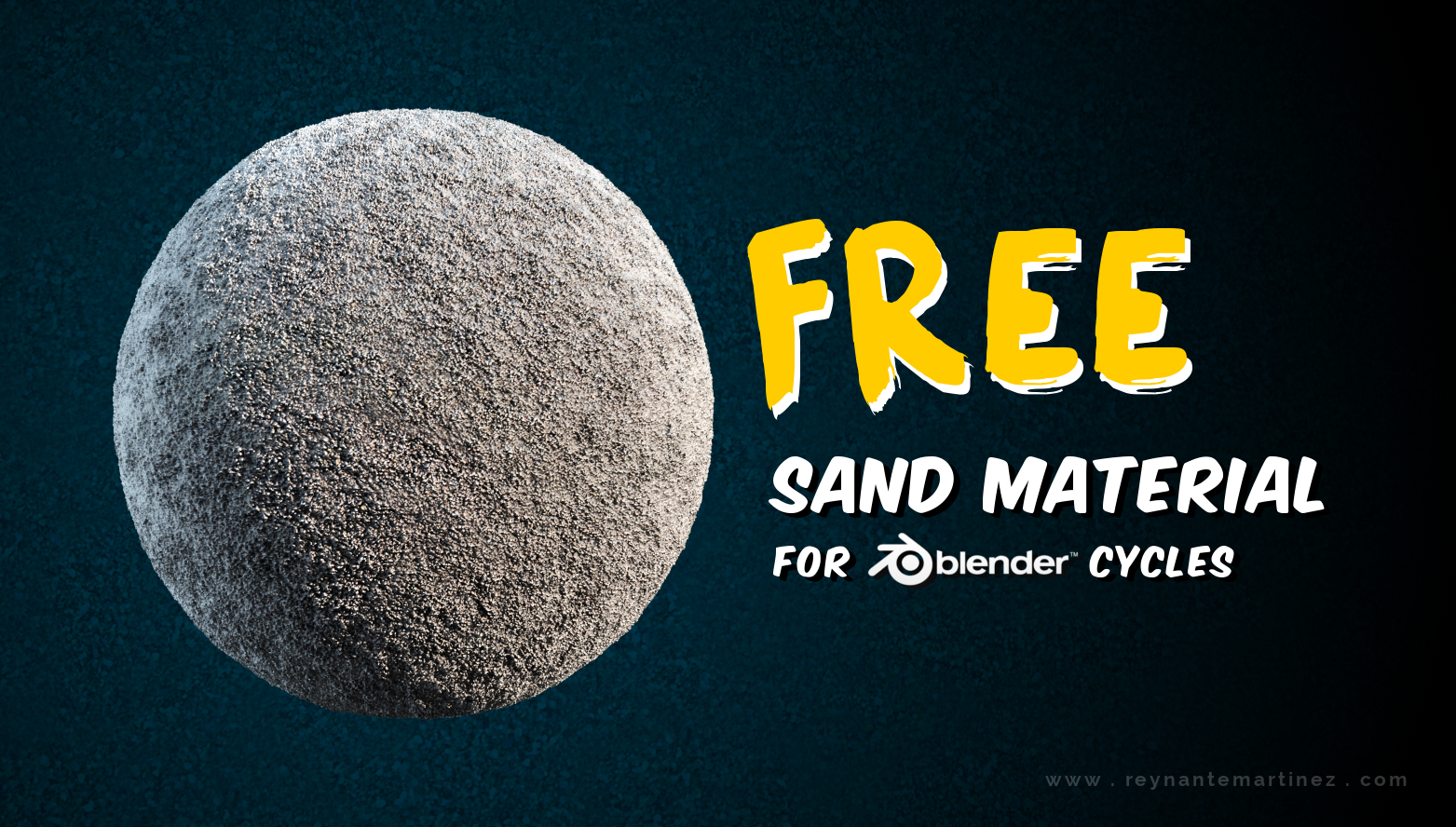 Forsvinde at ringe debat Free Sand Material - BlenderNation