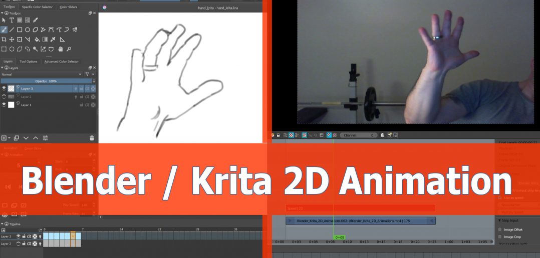 Tutorial: Using Blender and Krita to create 2D animations - BlenderNation