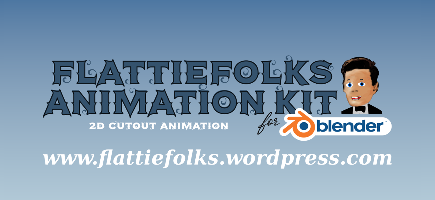 Free download: Flattiefolks Animation Kit / 2D Cutout Animation for Blender  - BlenderNation