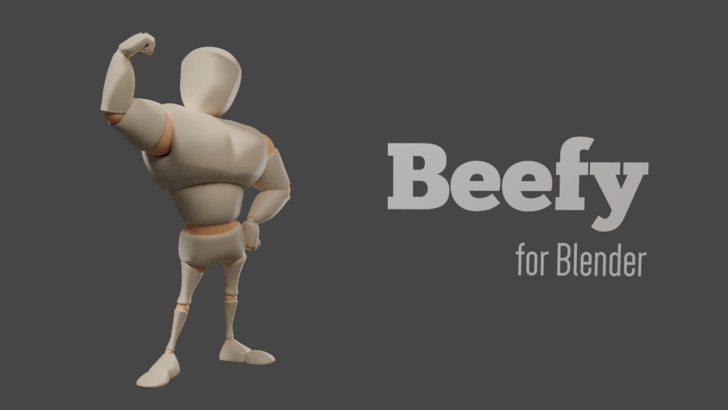 Bony Beefy Body Mechanics Rigs For Blender Blendernation