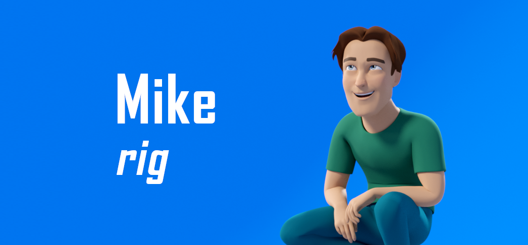 Free Download: Mike, Fully Rigged Character (CC-0) - BlenderNation