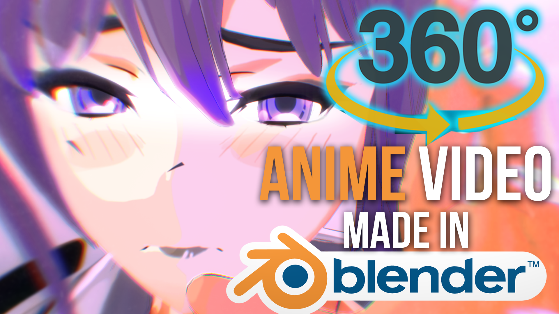 Anime 360 video animation made in Blender 3D - BlenderNation