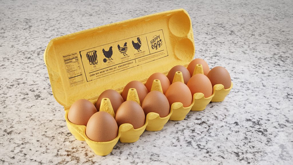 egg product header