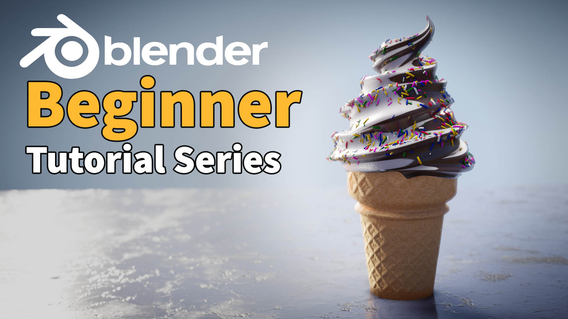 med sig amerikansk dollar kæmpe stor Blender 2.8 Beginner Tutorial Series | Ice Cream - BlenderNation