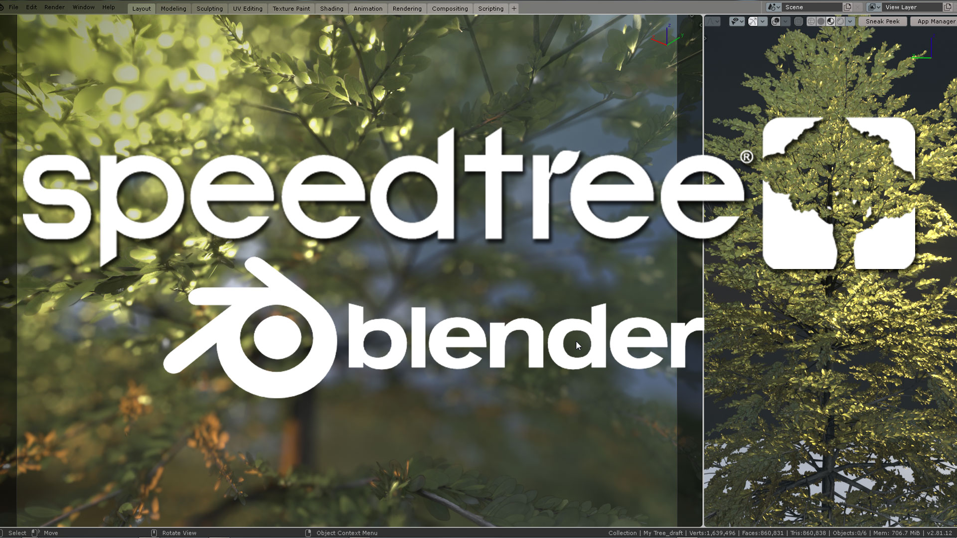 blender trees addon