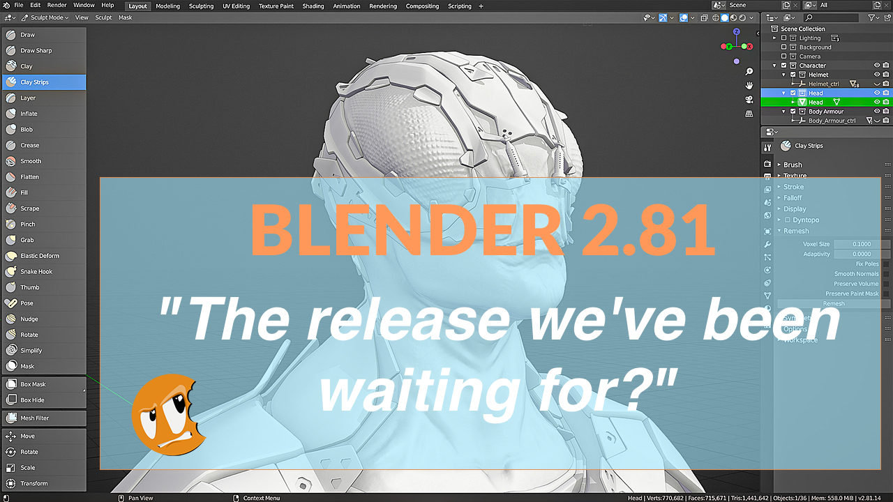 massefylde spion mynte What's New in Blender 2.81? All the Big Changes and Updates [promoted] -  BlenderNation