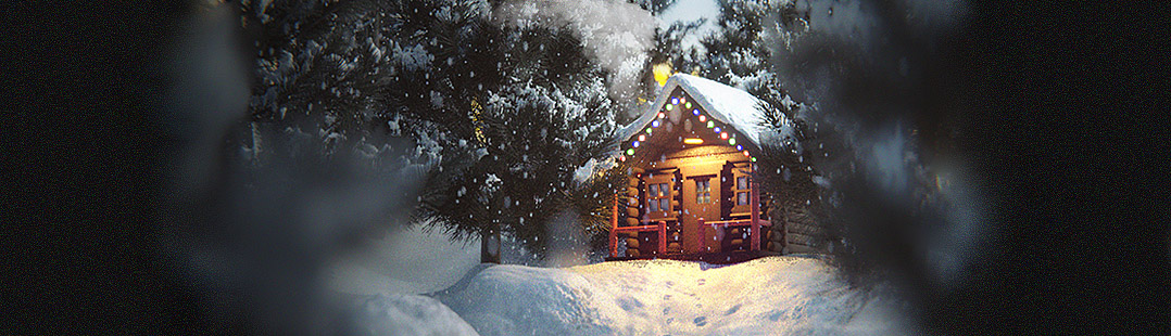 Cabin in the Snow