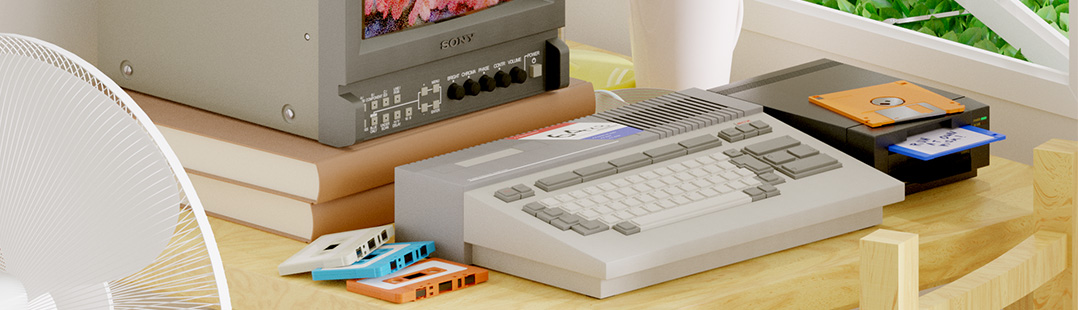 Misc retro objects header