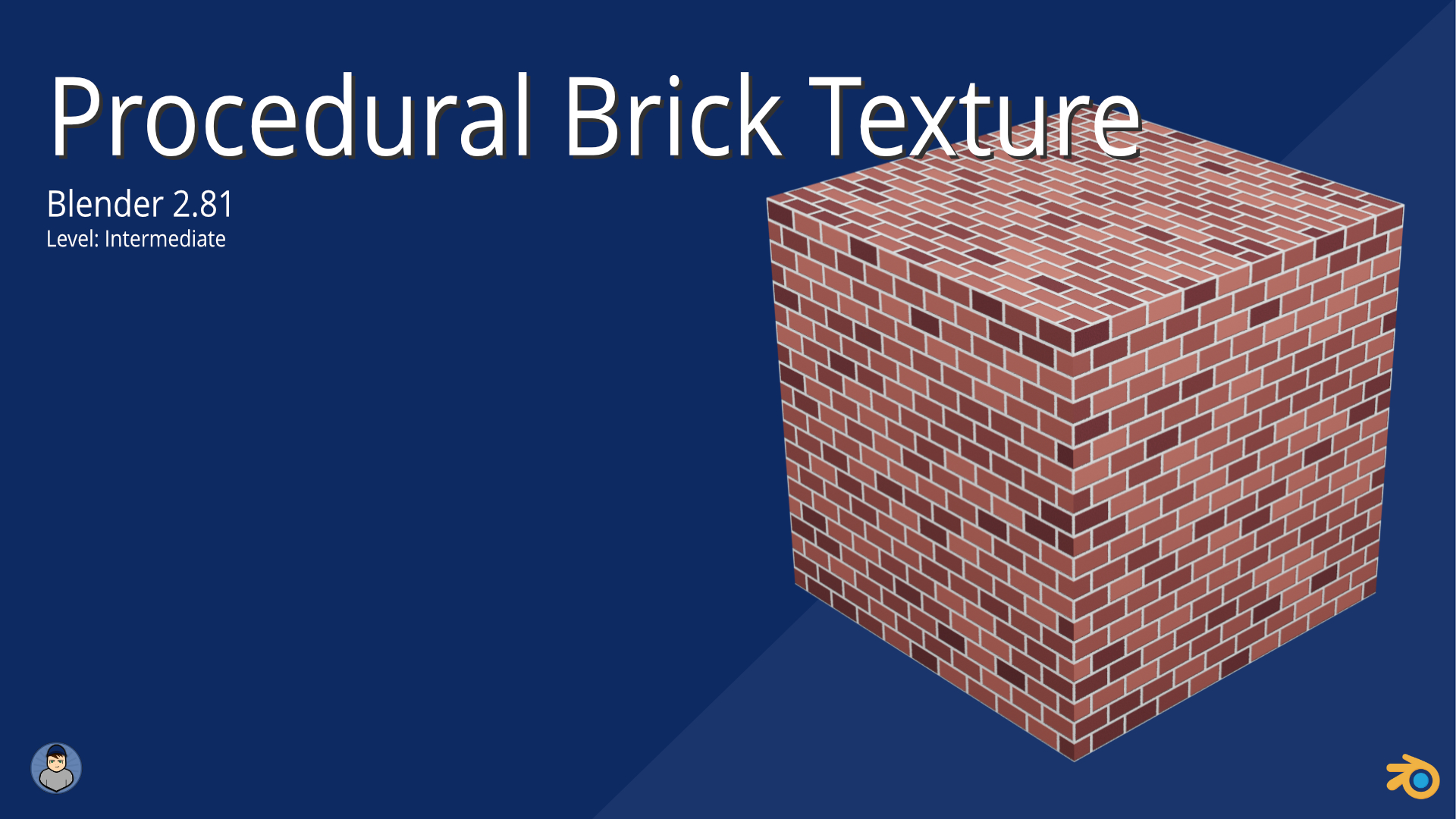 Procedural Brick Texture | Blender 2.81 BlenderNation