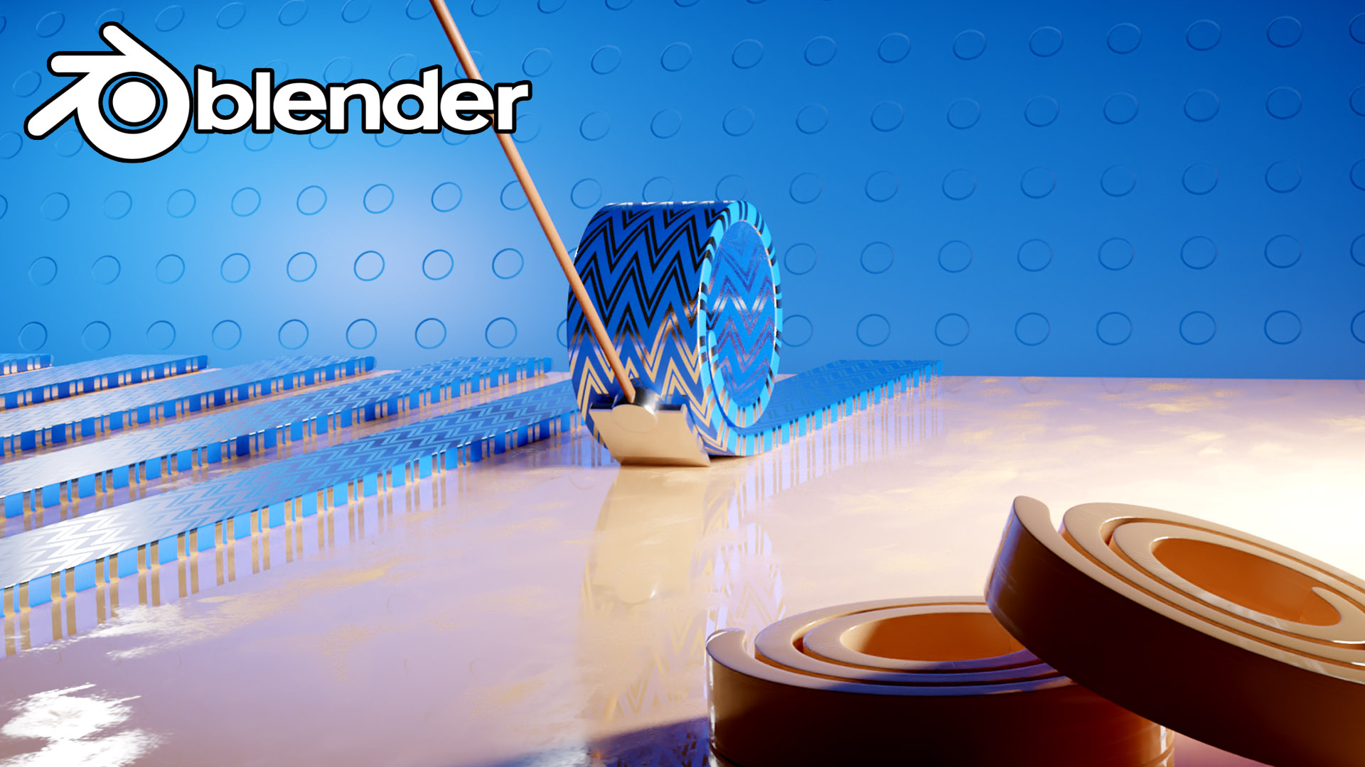 Blender - oddly Satisfying Animation Loop in (blender 2.82) -
