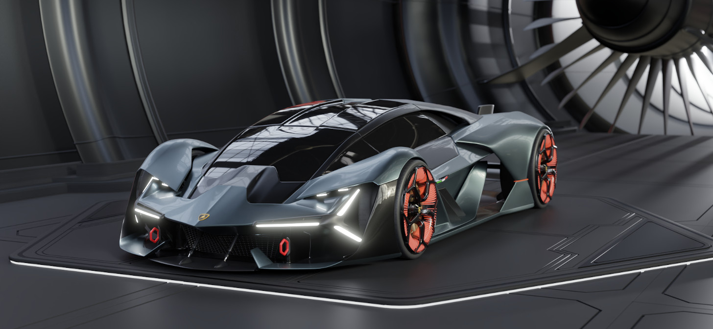 Behind the Scenes: Lamborghini Terzo Millennio - BlenderNation