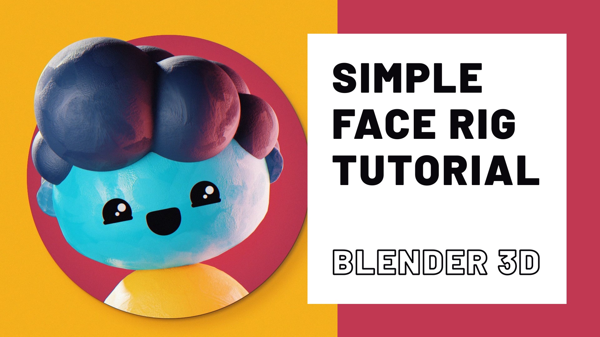 How to create a simple 2d face rig in blender (2020 update) - BlenderNation