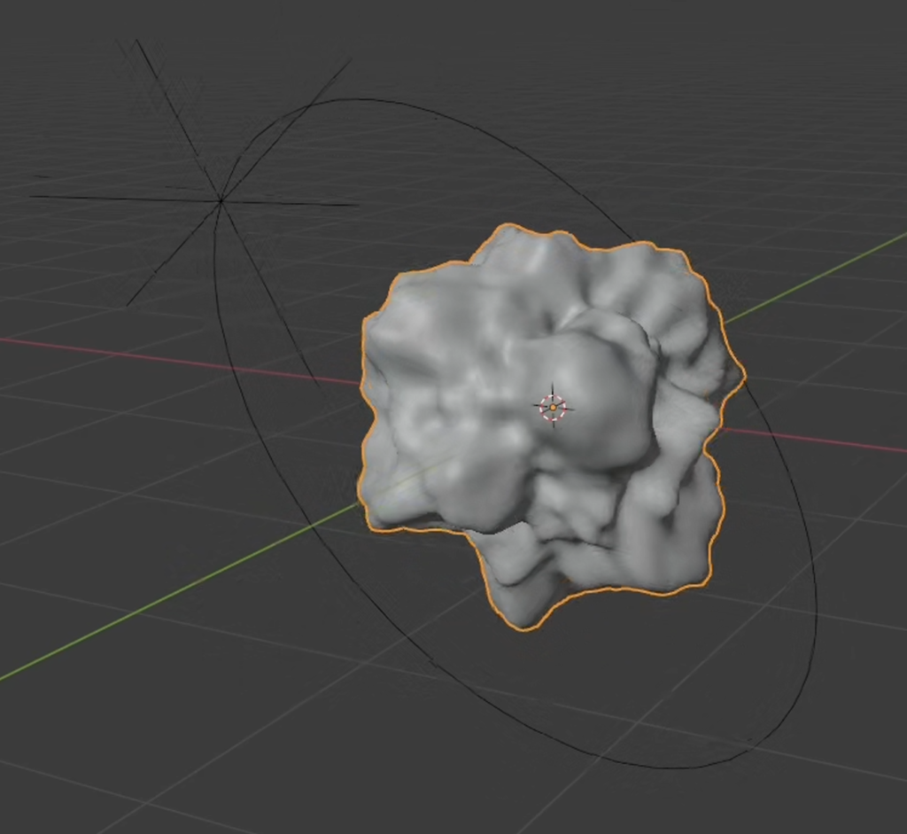Using path constraints to animate organic 3D shapes in Cinema 4D Mograph style