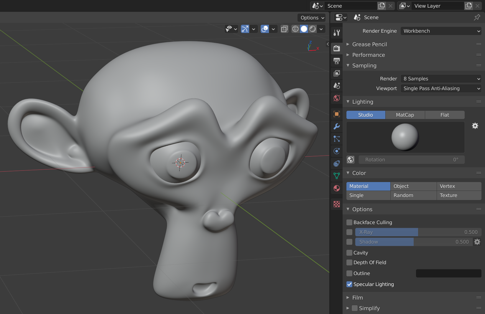 Blender3D – 3D renderer