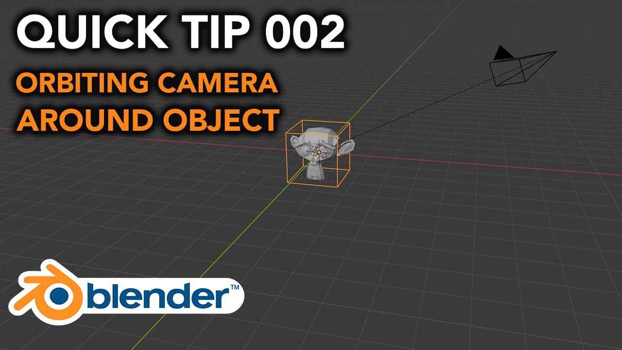 nøje symaskine loft Blender Quick Tip: Rotate & Orbit Camera Around Object - BlenderNation