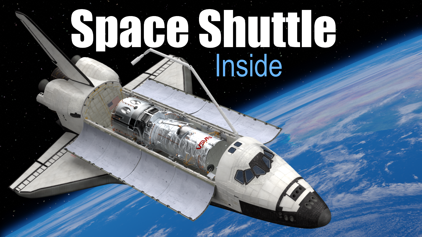 Video: How does the Orbiter Vehicle work? (Space Shuttle) - BlenderNation