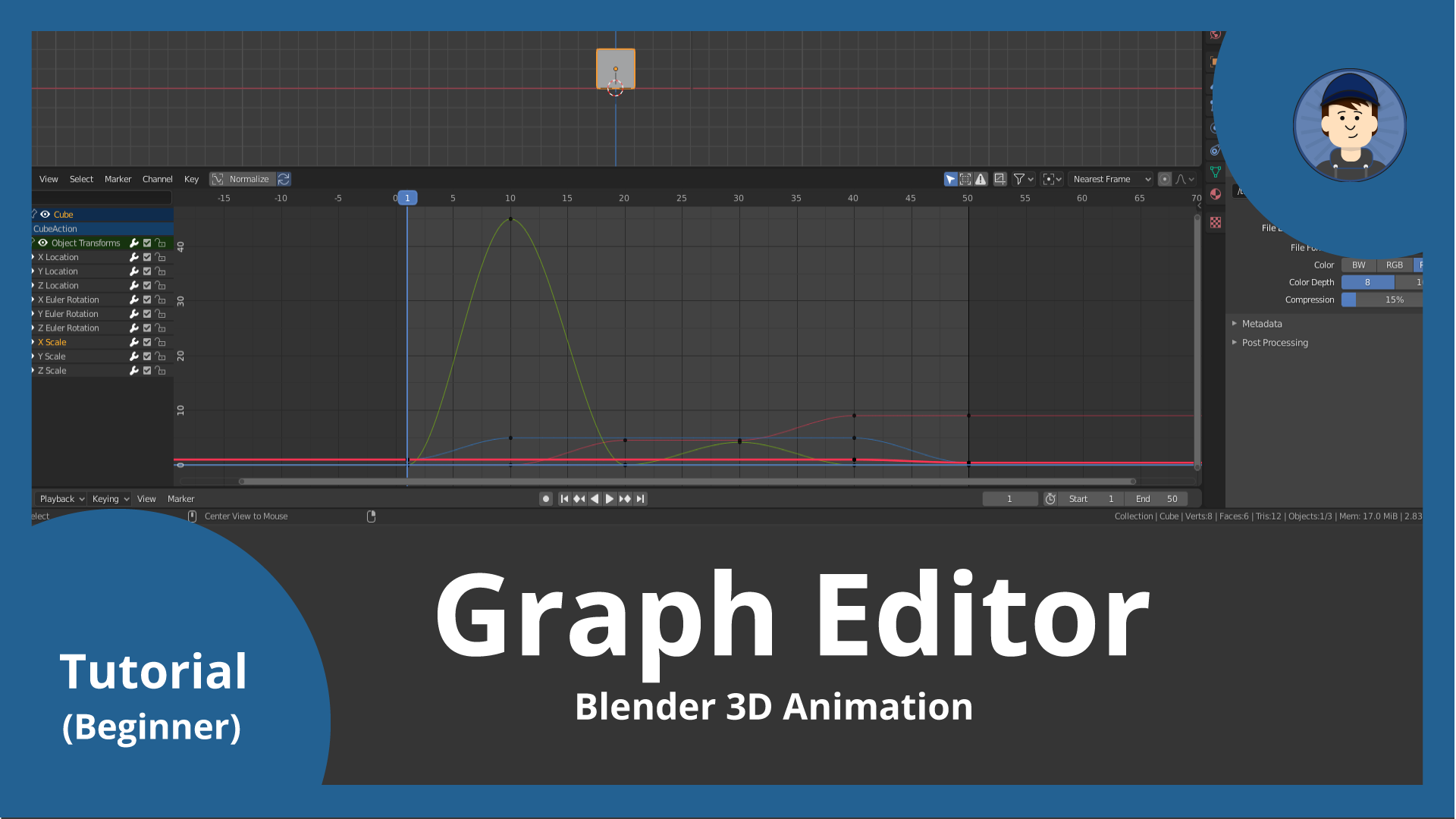 Graph Editor | Animation in Blender  - BlenderNation