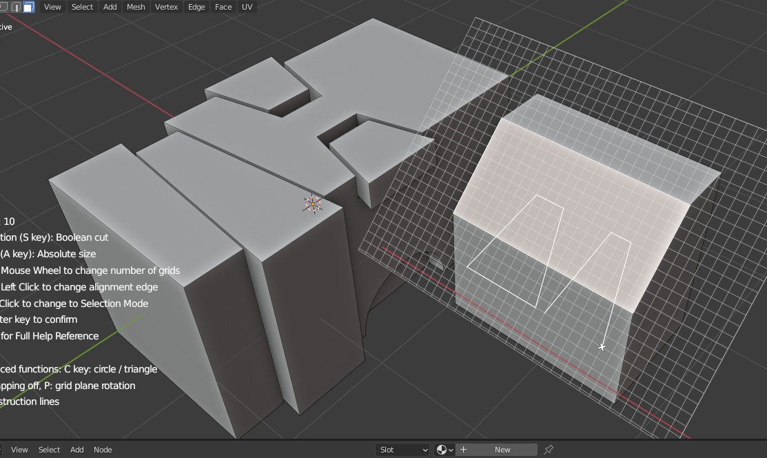 Easy Boolean Slicing and Cutting in Grid [$] BlenderNation
