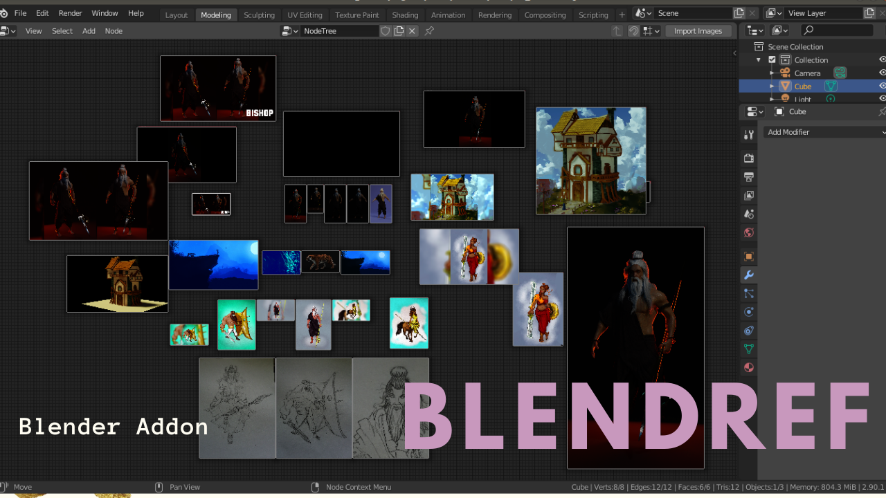A reference viewer add-on for Blender - BlenderNation