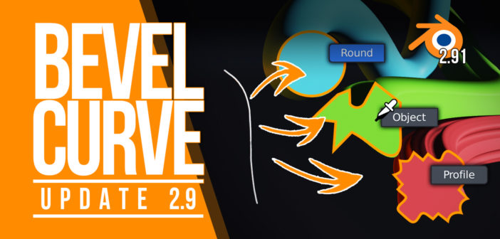 How To Work With Bevel Bezier Curves Blender 2 9 Update Blendernation