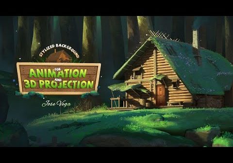 Stylized Background For Animation and 3D Projection in Blender [$] -  BlenderNation