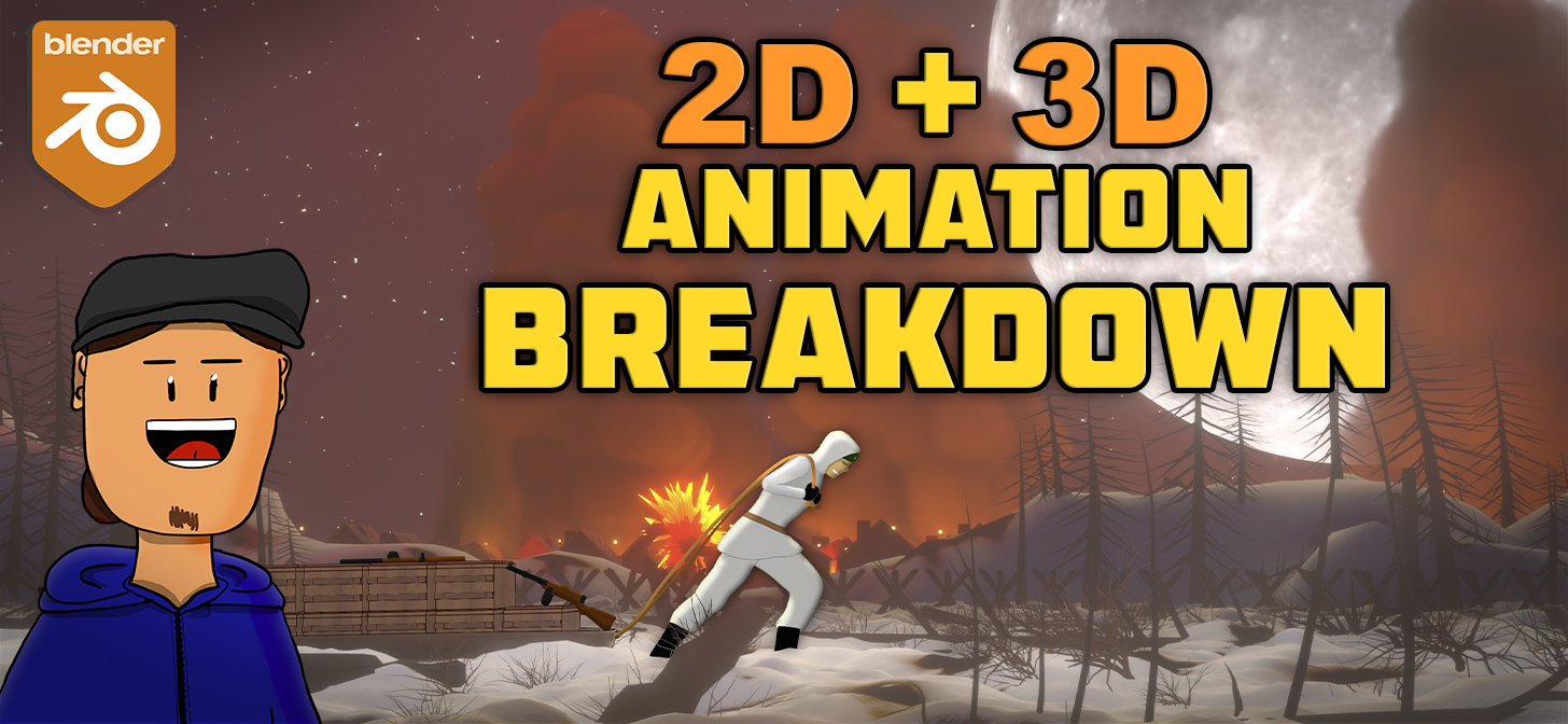 How I mixed 2D and 3D animation for Alternate Realities Challenge -  BlenderNation
