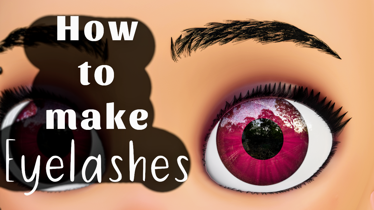 How To Make Pixar Style Eyelashes Blender | Blender Particles Tutorial