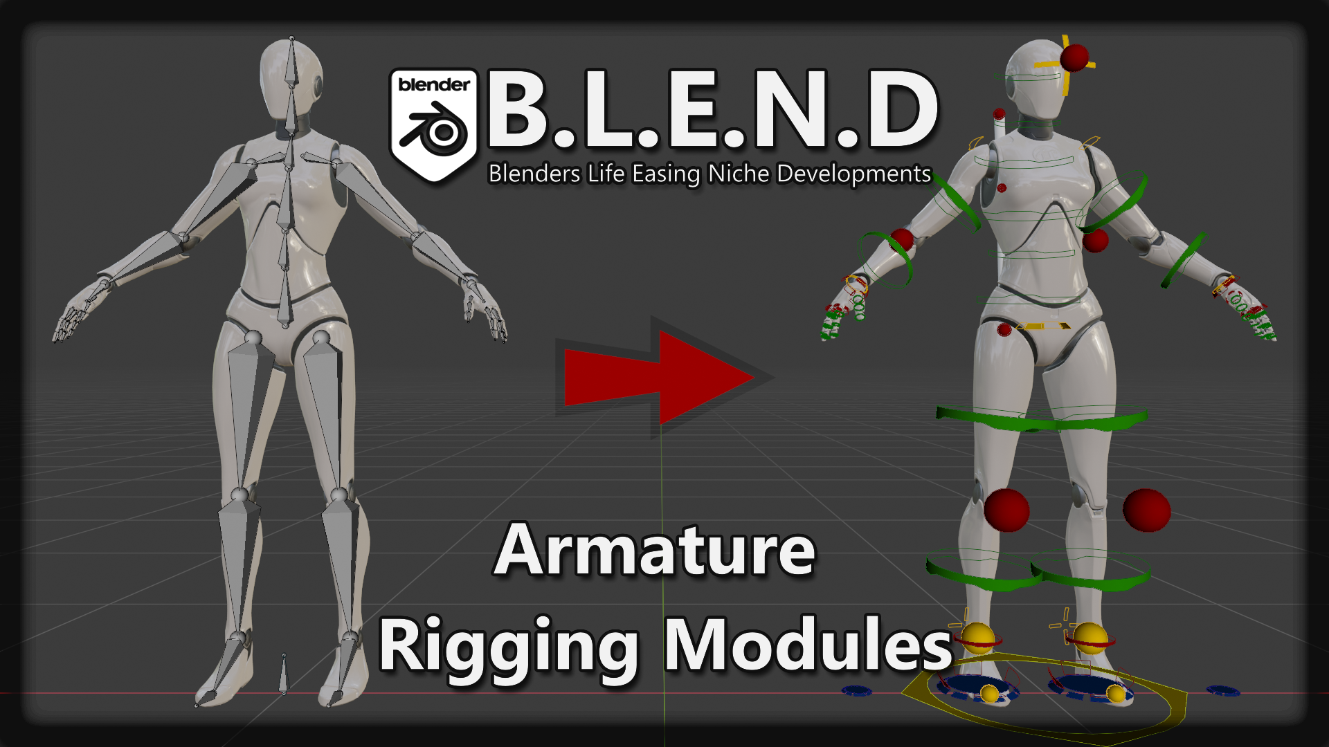 Free Download: Advanced Rigging For Any Armature - BlenderNation