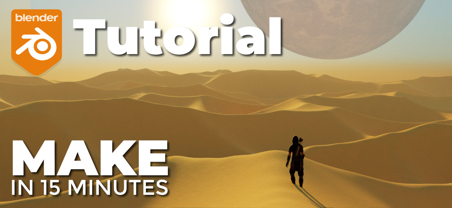 a Dune landscape in in just minutes - BlenderNation