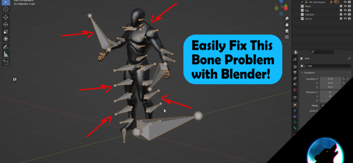 Easy Fix Unreal to Blender Bones BlenderNation