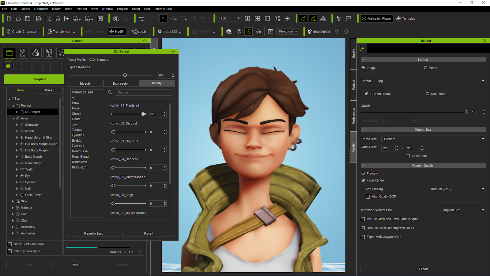 Fastest way from Static Mesh to Fully Animated Character : Blender 