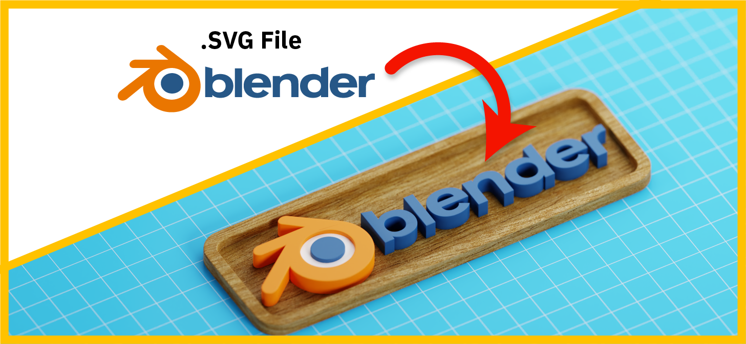 How to Turn a 2D Logo into a 3D Model in Blender - BlenderNation