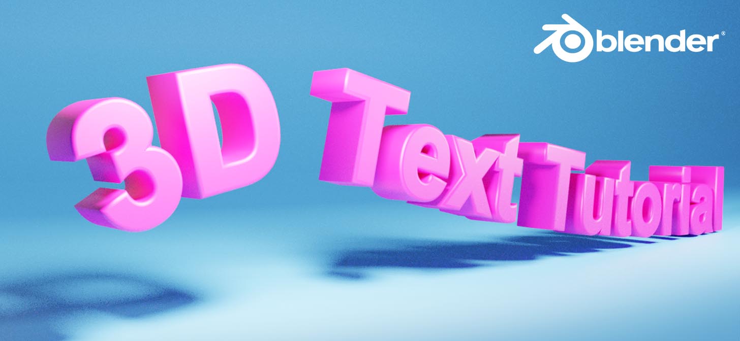 Blender 3D Text BlenderNation Blender 3D Text BlenderNation
