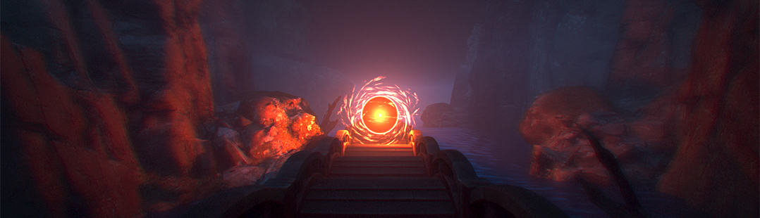 Vortex in the valley of shadows