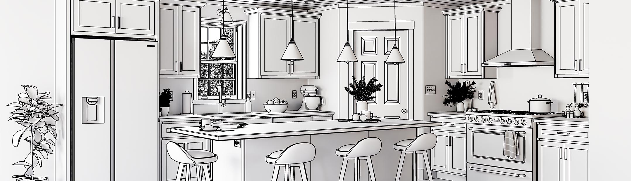 Kitchen Linework