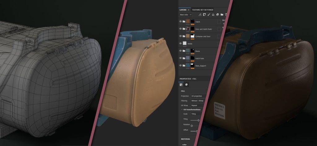Setting up a model for texturing in Substance Painter