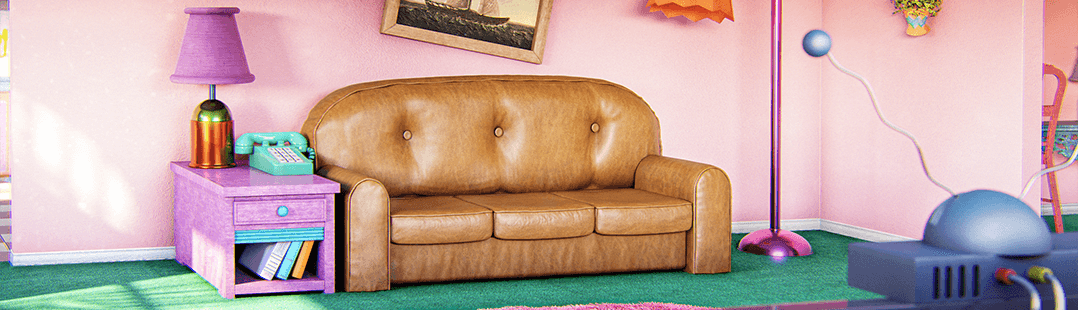Simpsons 3D Room