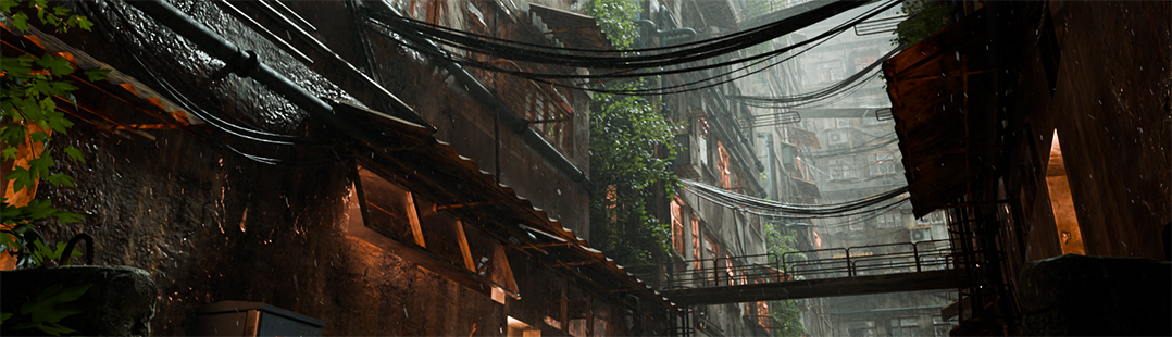 Alley of decay