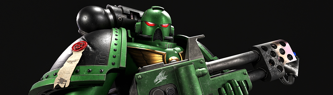 Warhammer 40K - Salamander Space Marine