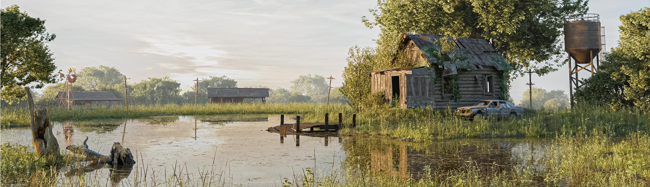Abandoned house