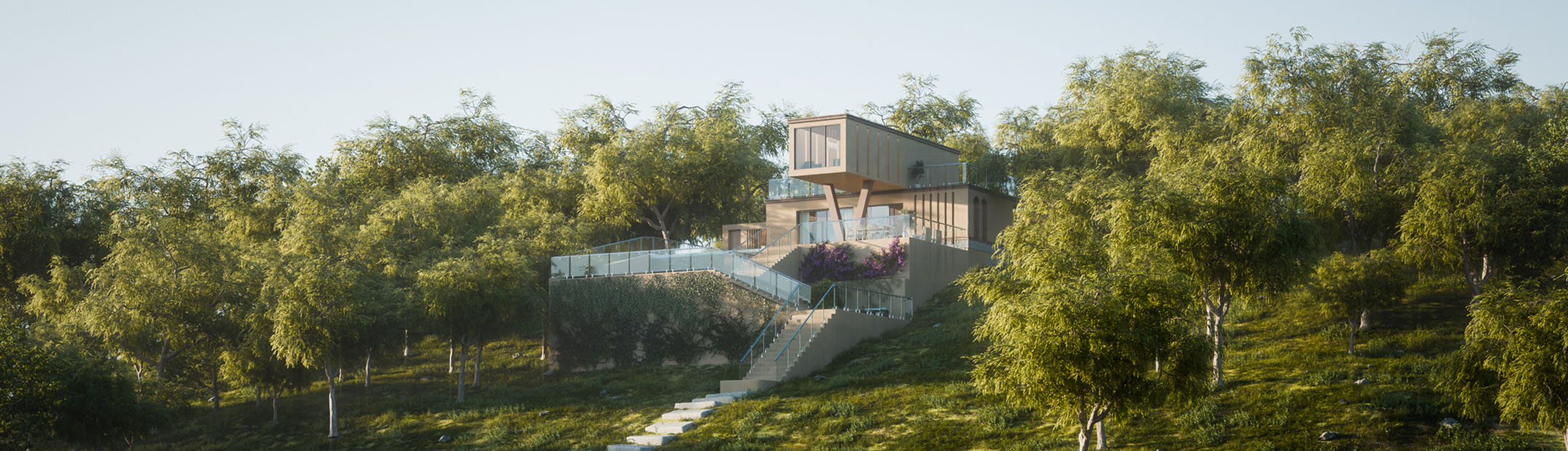 Lakeside Moroccan Villa