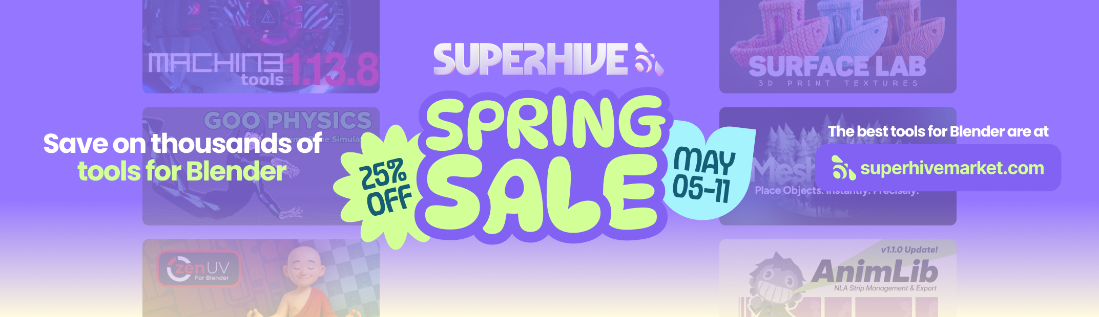 Superhive Spring Sale 2026 - 25% Off